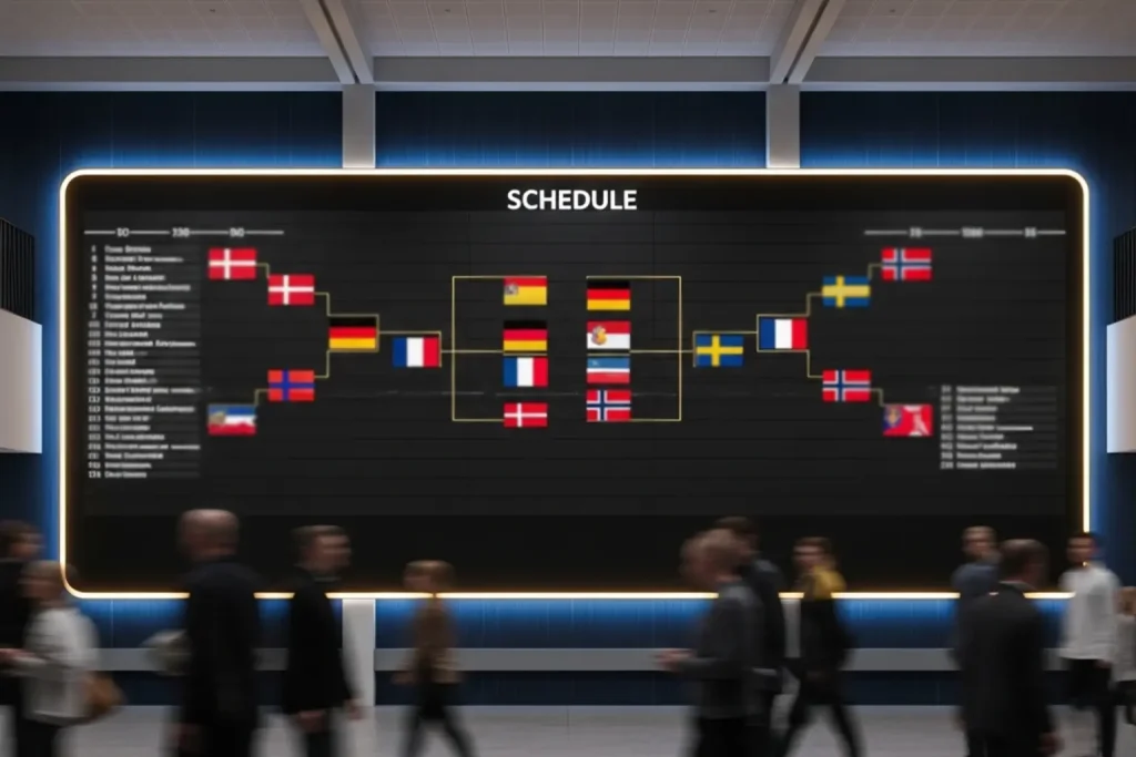 Handball EM 2026 Spielplan