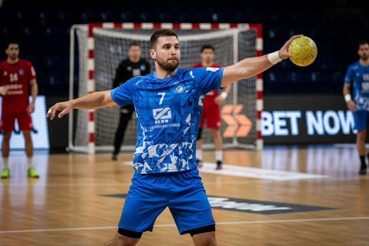 Handball Wettarten erklärt – Spieler beim Torwurf