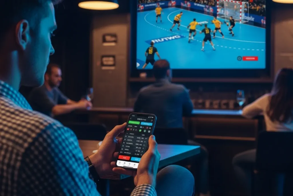 Mobile Wetten auf Handball