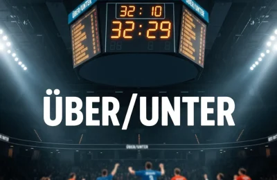 Über/Unter Wetten im Handball mit Torstatistiken